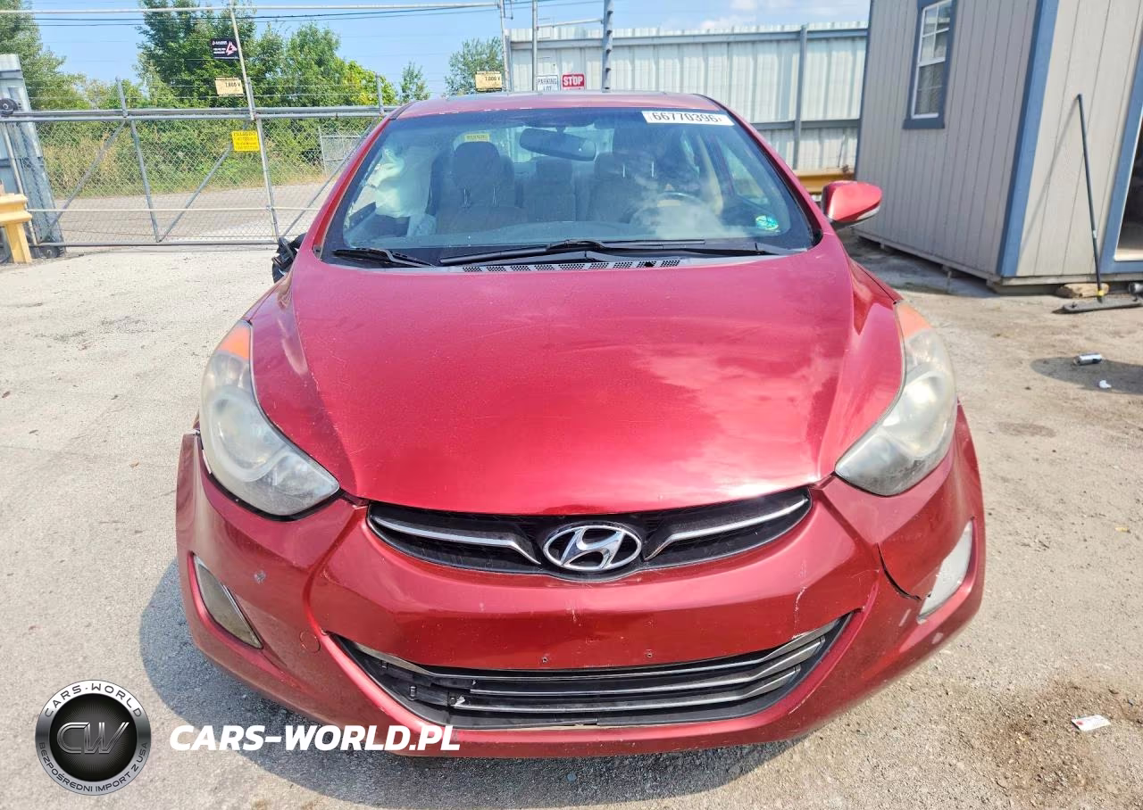 2013 Hyundai Elantra Limited VIN:KMHDH4AE4DU527142 - 5