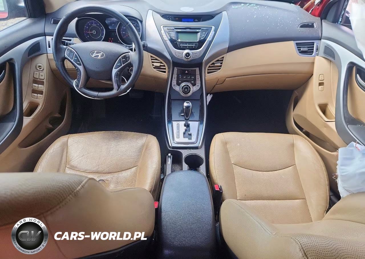 2013 Hyundai Elantra Limited VIN:KMHDH4AE4DU527142 - 8