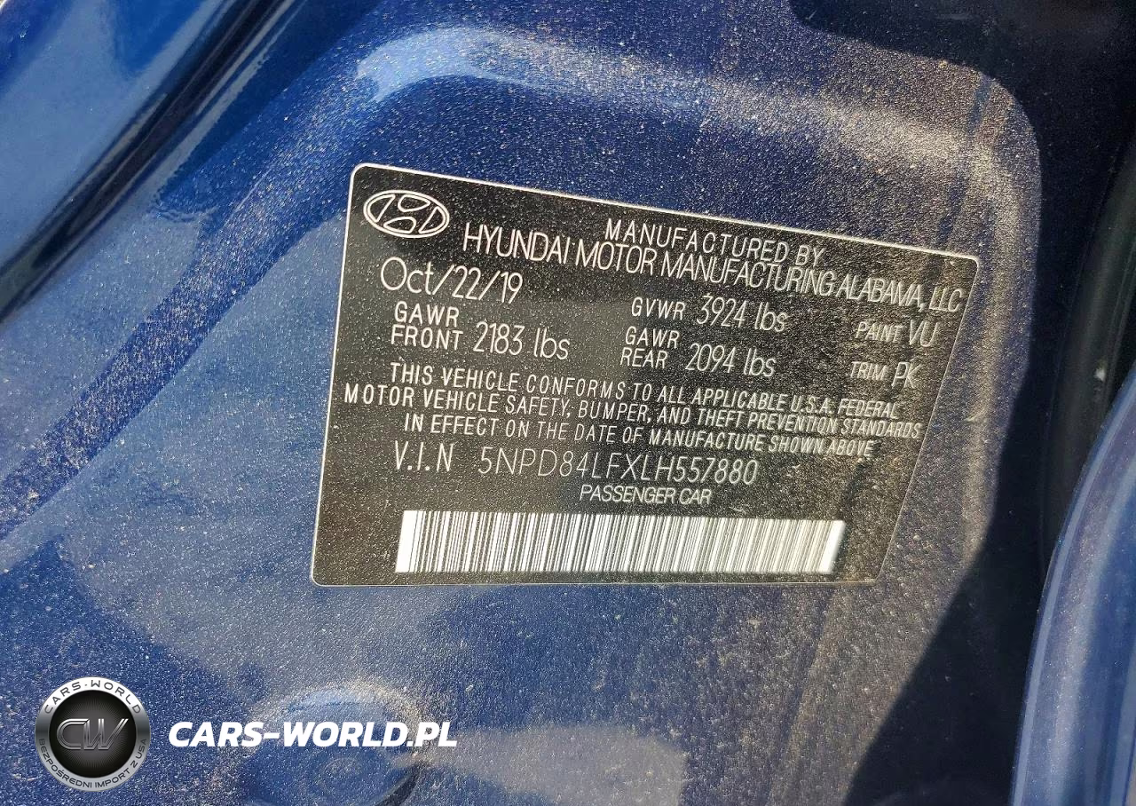 2020 Hyundai Elantra Sel VIN:5NPD84LFXLH557880 - 13