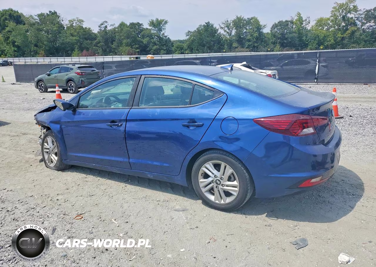 2020 Hyundai Elantra Sel VIN:5NPD84LFXLH557880 - 2