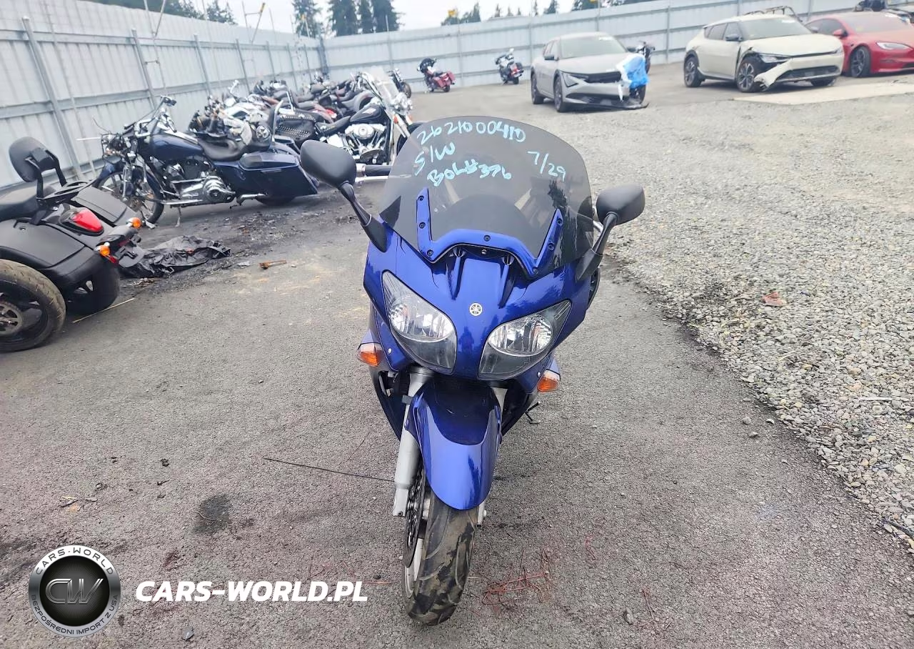 2005 Yamaha Fjr1300 VIN:JYARP07E95A003819 - 2