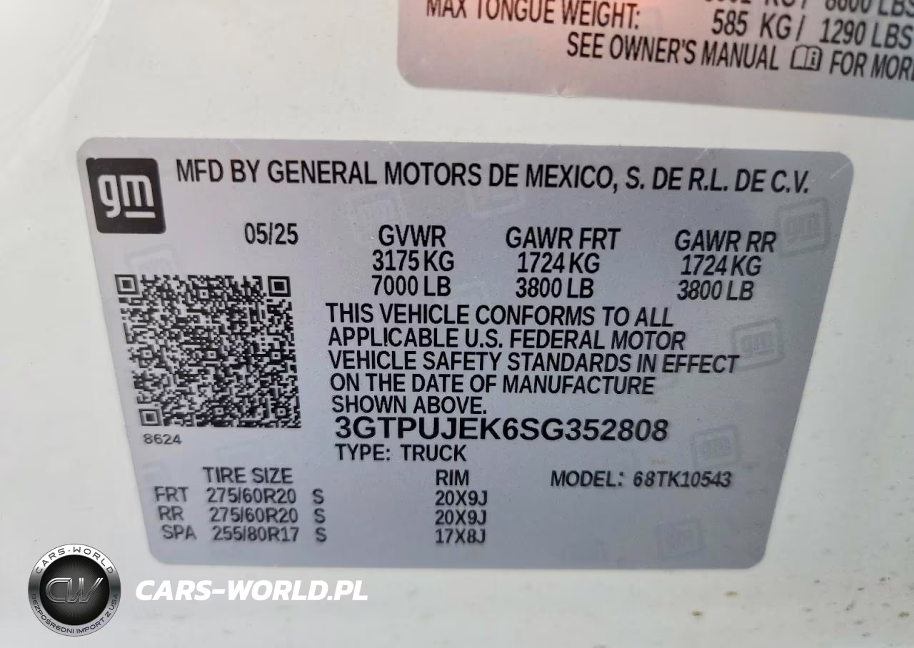 2025 GMC Sierra K1500 Elevation-L VIN:3GTPUJEK6SG352808 - 13