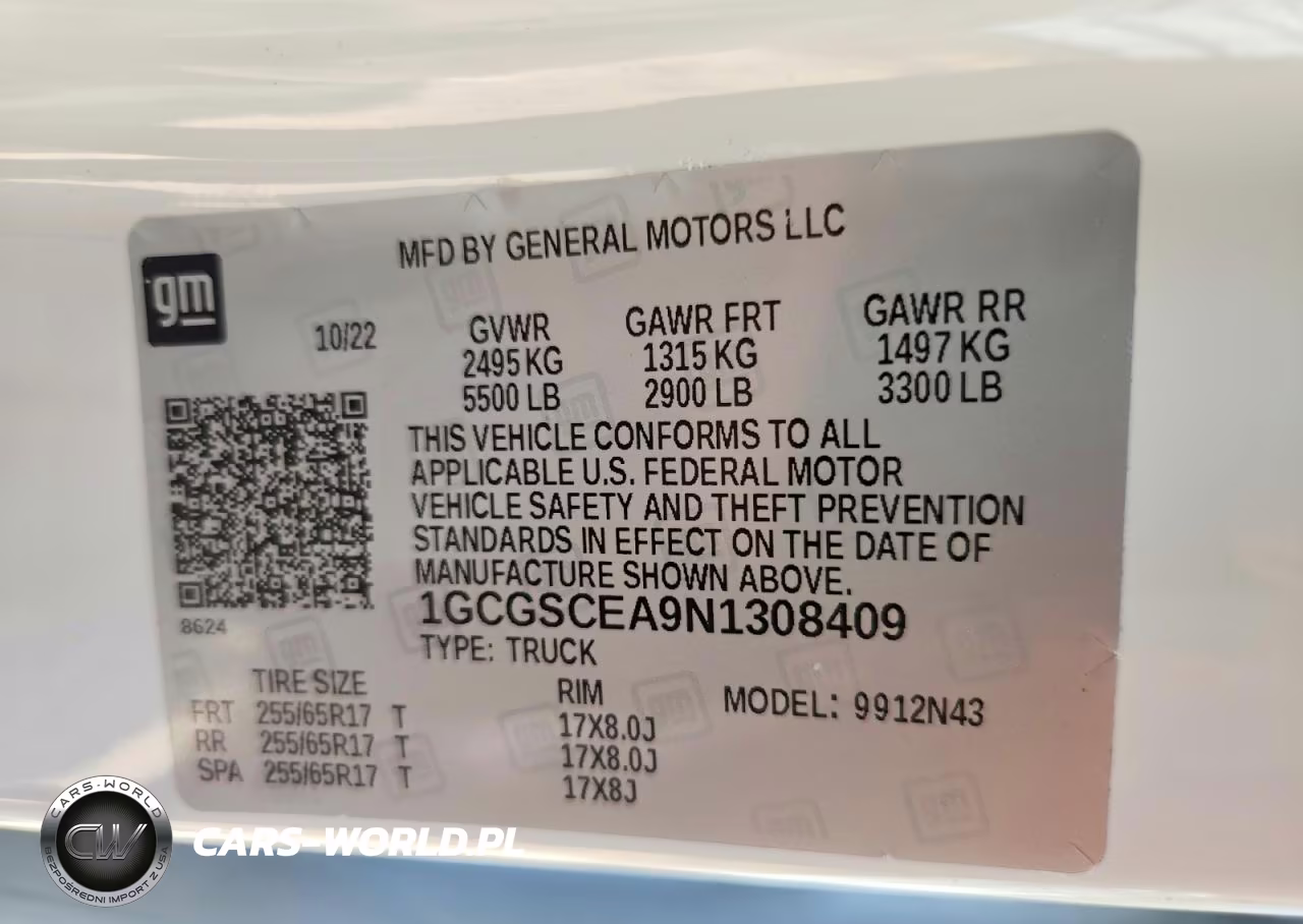 2022 Chevrolet Colorado Lt VIN:1GCGSCEA9N1308409 - 12