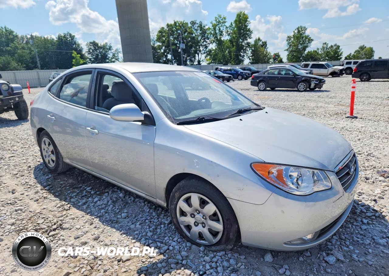 2008 Hyundai Elantra Gls VIN:KMHDU46D98U281349 - 4