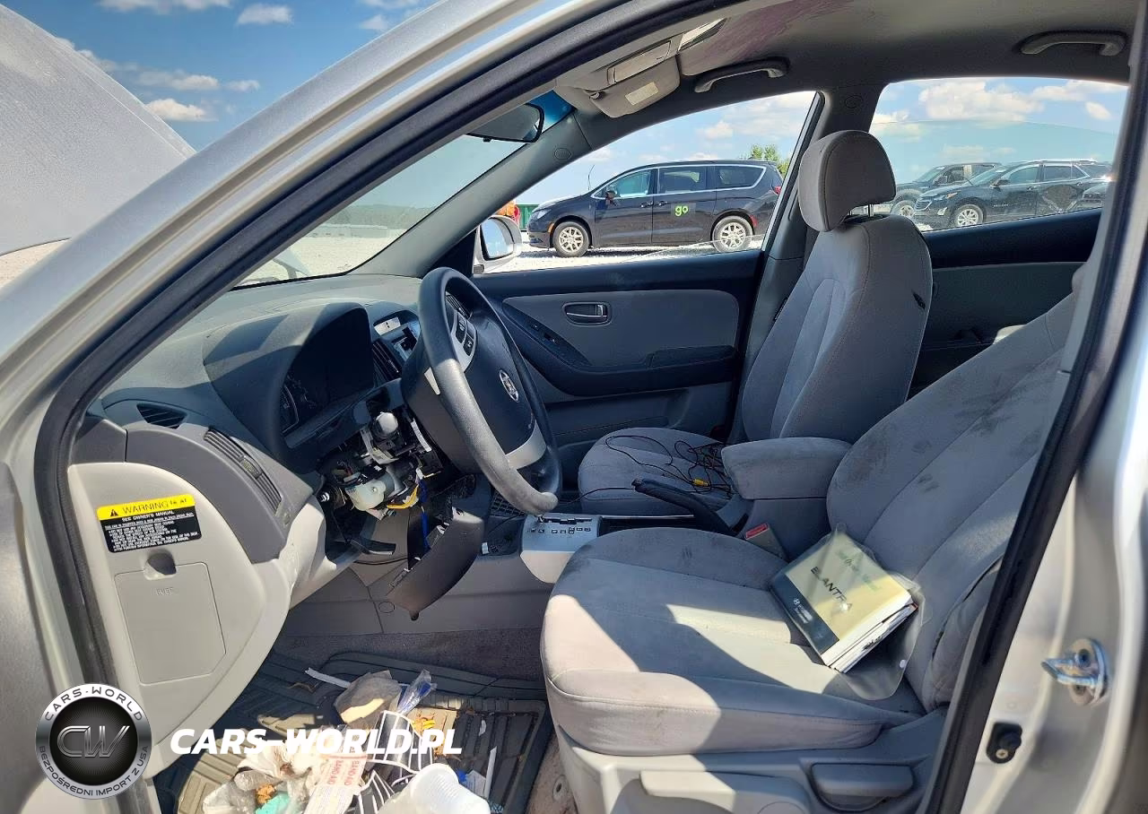 2008 Hyundai Elantra Gls VIN:KMHDU46D98U281349 - 7