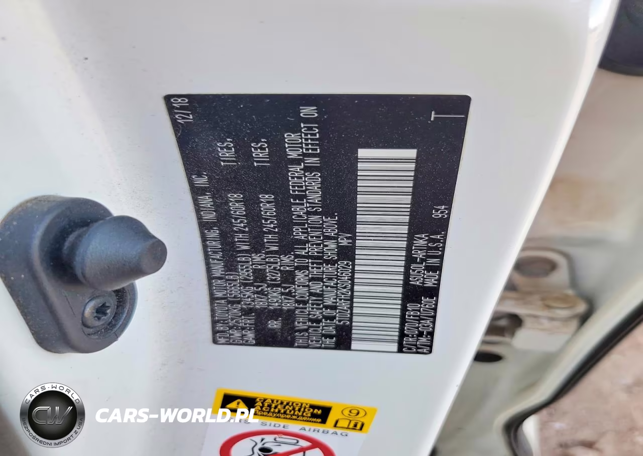 2019 Toyota Highlander Le VIN:5TDZARFH2KS046029 - 12