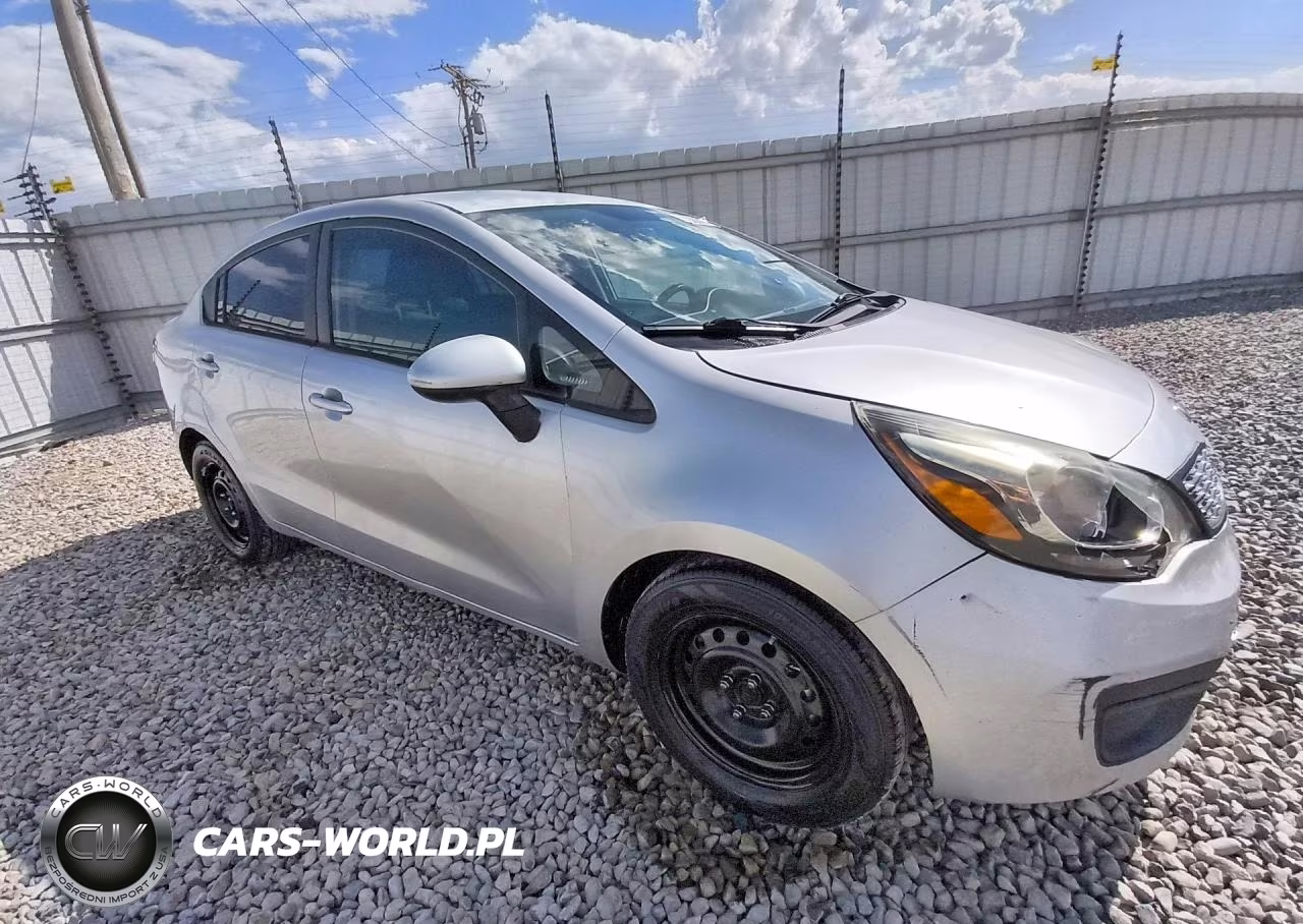 2014 Kia Rio Lx VIN:KNADM4A31E6368324 - 4