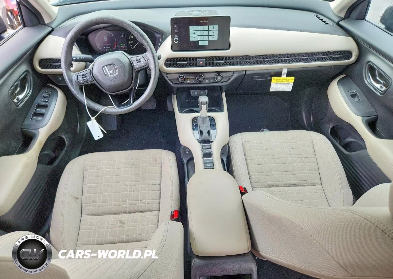 2026 Honda Hr-V Lx VIN:3CZRZ2H35TM719988 - 8
