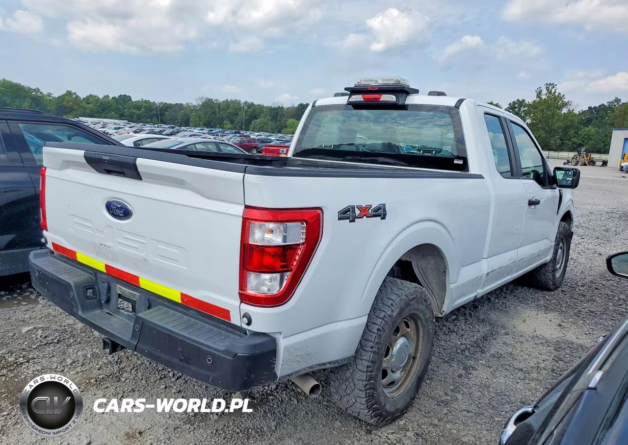 2021 Ford F150 Super Cab VIN:1FTEX1EB4MKD58486 - 3