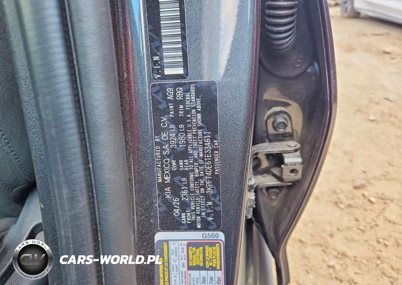 2026 Kia K4 Lxs VIN:3KPFT4DE6TE334611 - 12