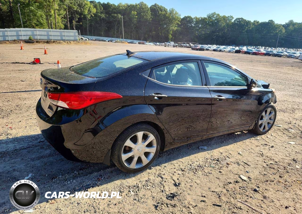 2013 Hyundai Elantra Limited VIN:5NPDH4AE1DH277230 - 3