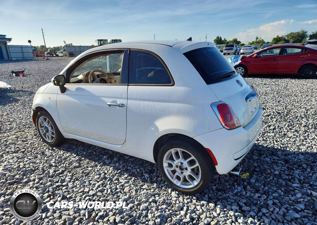 2014 Fiat 500 Pop VIN:3C3CFFAR4ET185860 - 2