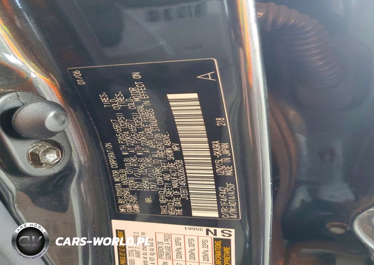 2006 Toyota 4Runner Sr5 VIN:JTEBT14R360060938 - 13