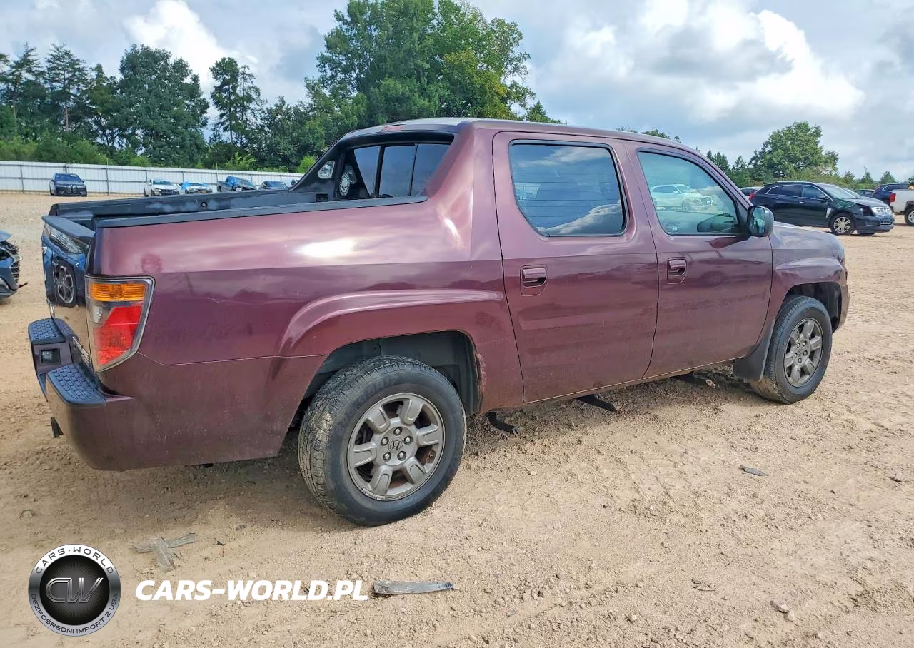 2007 Honda Ridgeline Rtx VIN:2HJYK16317H511416 - 3