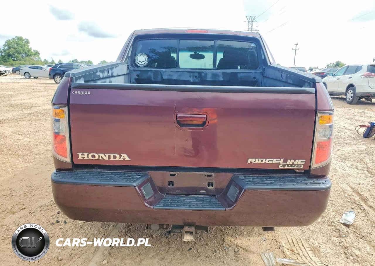 2007 Honda Ridgeline Rtx VIN:2HJYK16317H511416 - 6