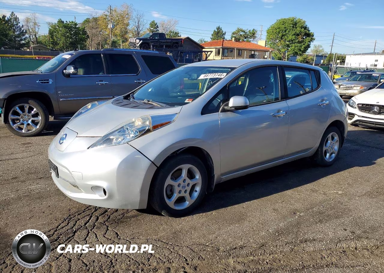 NISSAN LEAF VIN:1N4AZ0CP5DC423640 - 1