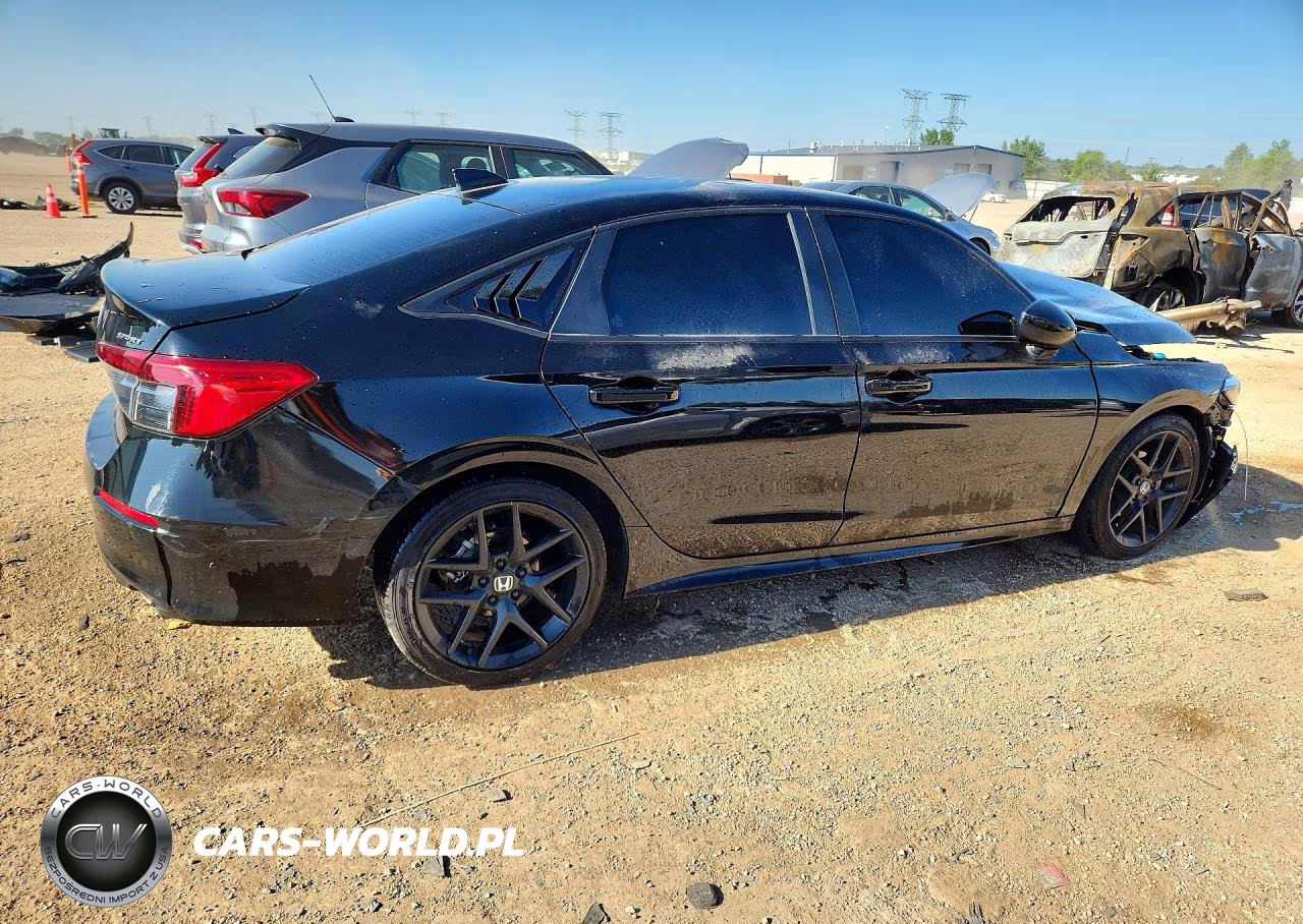 2024 Honda Civic Sport VIN:2HGFE2F54RH504099 - 3