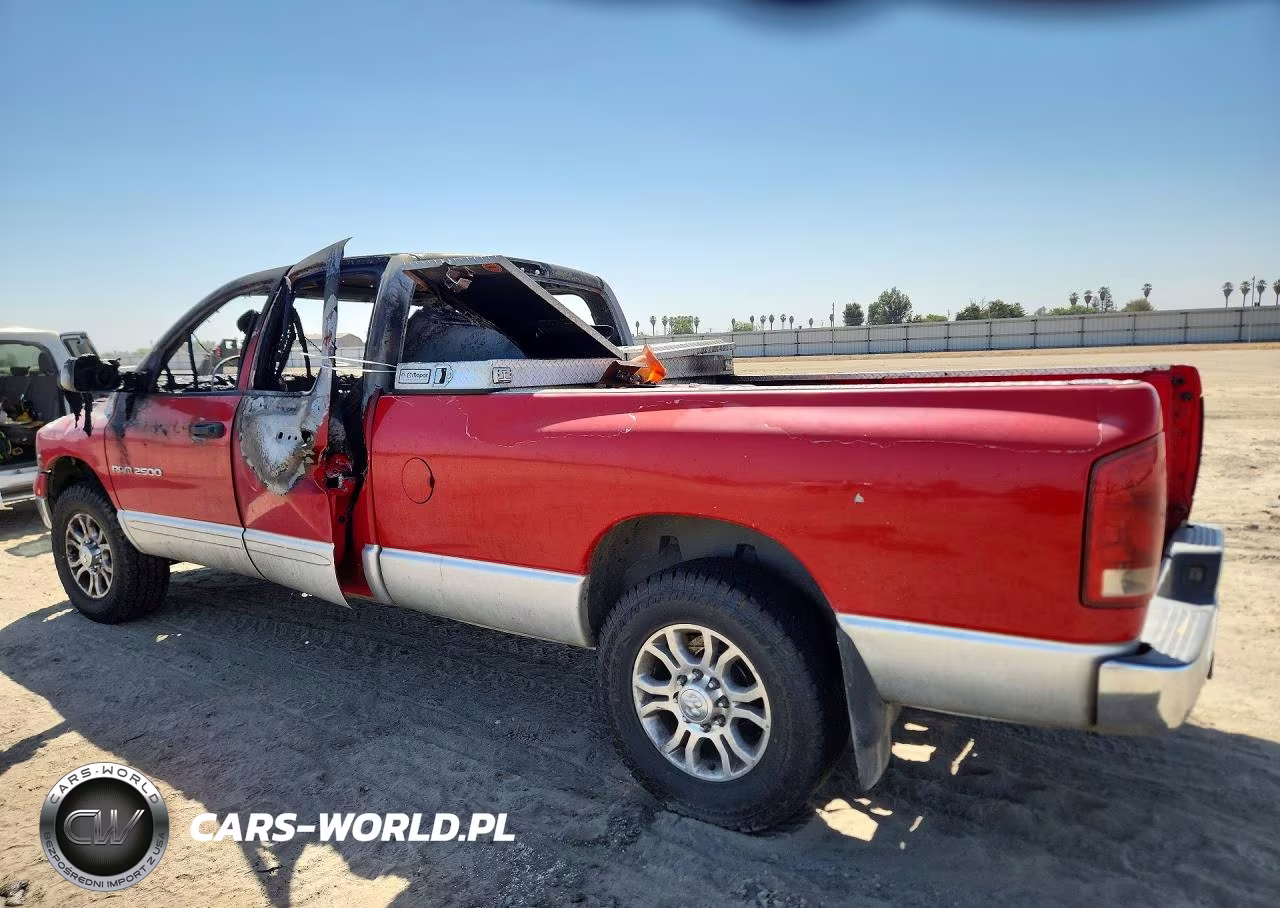 2003 Dodge Ram 2500 St VIN:3D3KA28683G770626 - 2