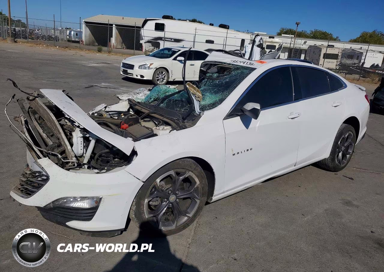 2022 Chevrolet Malibu Lt VIN:1G1ZD5ST2NF205736 - 1