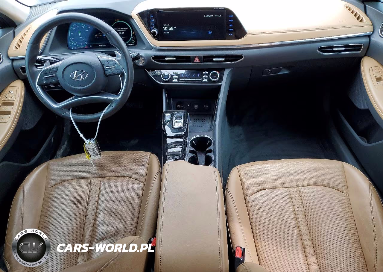 2023 Hyundai Sonata Hybrid Limited VIN:KMHL54JJ5PA077167 - 8
