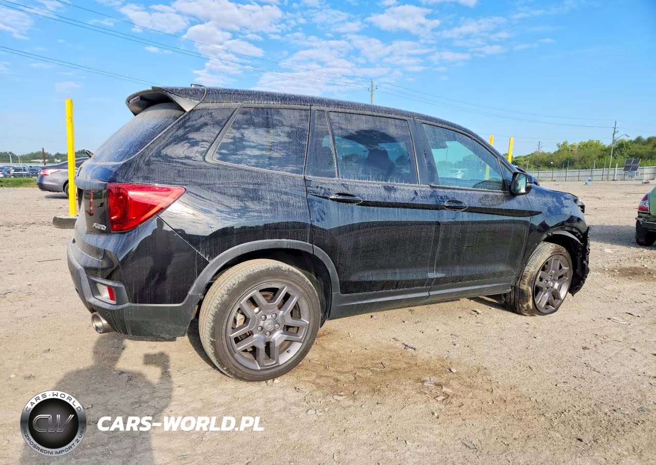 2023 Honda Passport Exl VIN:5FNYF8H52PB039913 - 3
