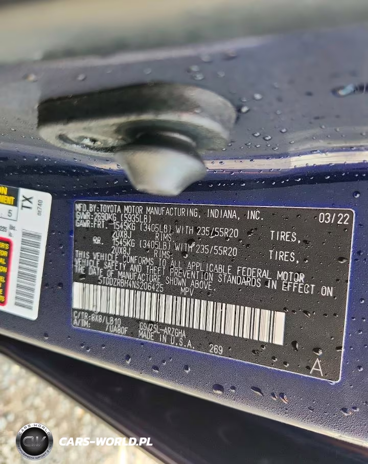 2022 Toyota Highlander Limited VIN:5TDDZRBH4NS206425 - 13