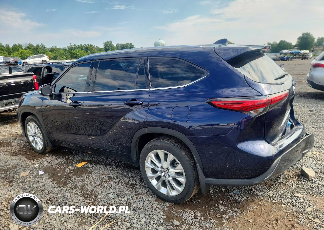 2022 Toyota Highlander Limited VIN:5TDDZRBH4NS206425 - 2