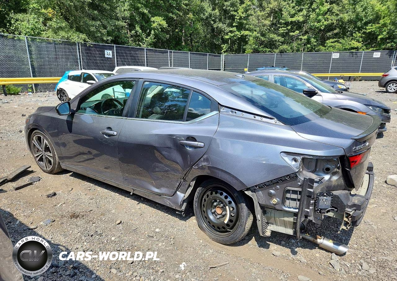 2021 Nissan Sentra Sr VIN:3N1AB8DV6MY202892 - 2