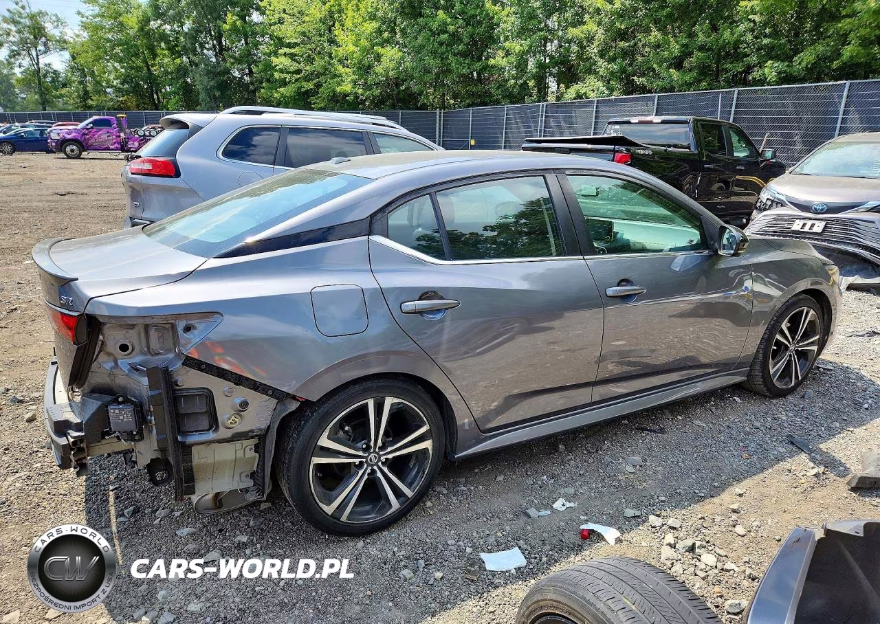 2021 Nissan Sentra Sr VIN:3N1AB8DV6MY202892 - 3