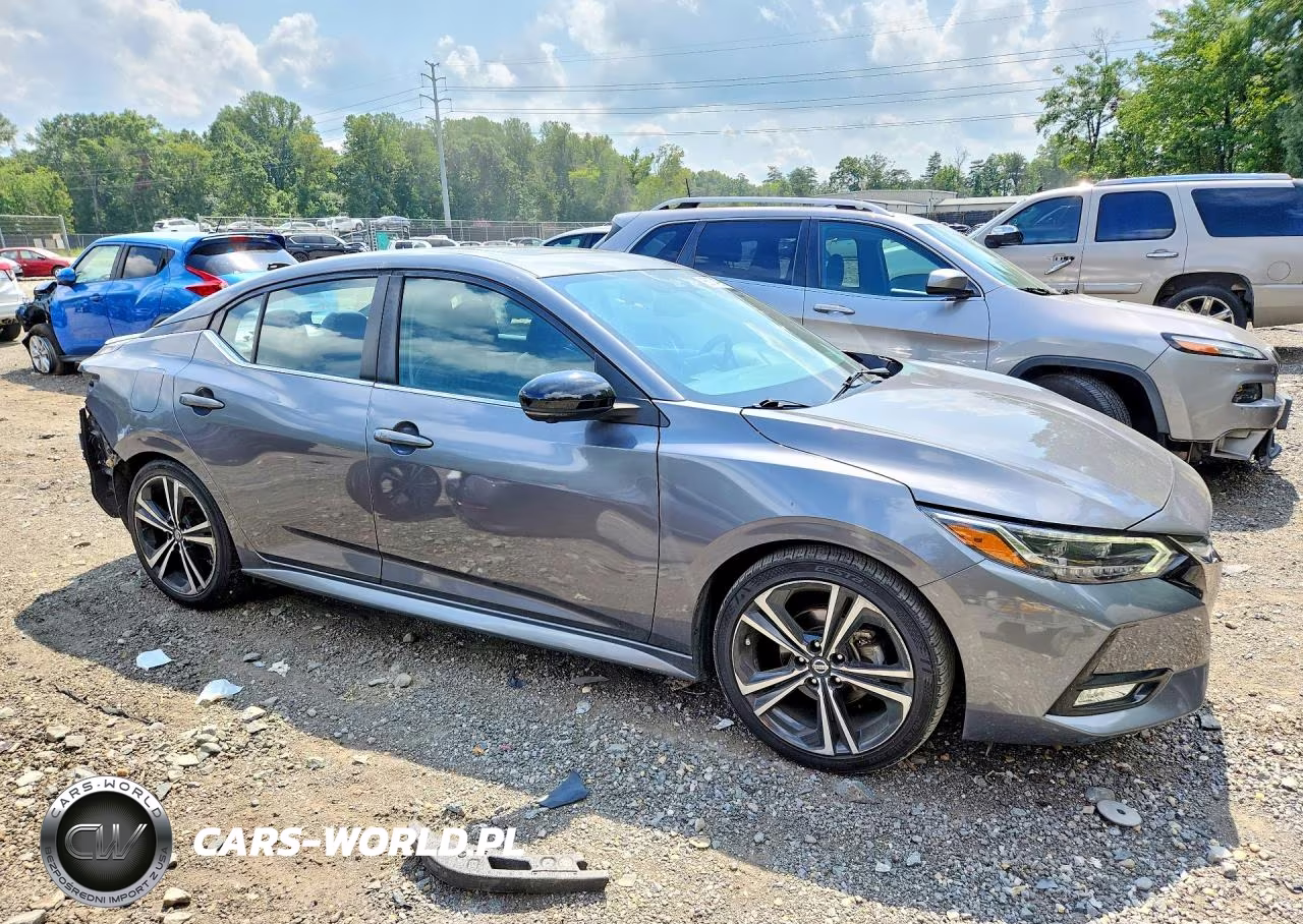 2021 Nissan Sentra Sr VIN:3N1AB8DV6MY202892 - 4