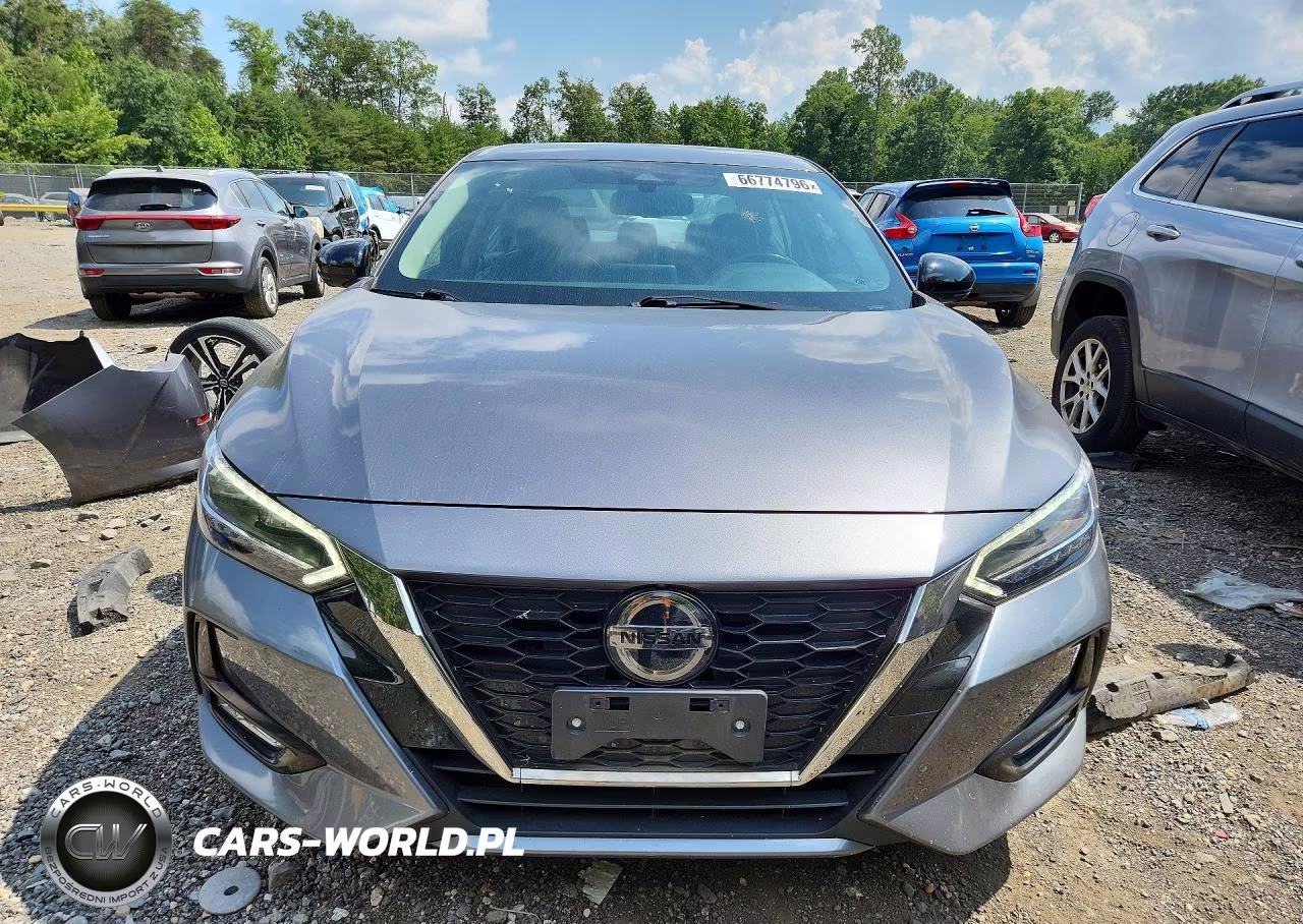 2021 Nissan Sentra Sr VIN:3N1AB8DV6MY202892 - 5