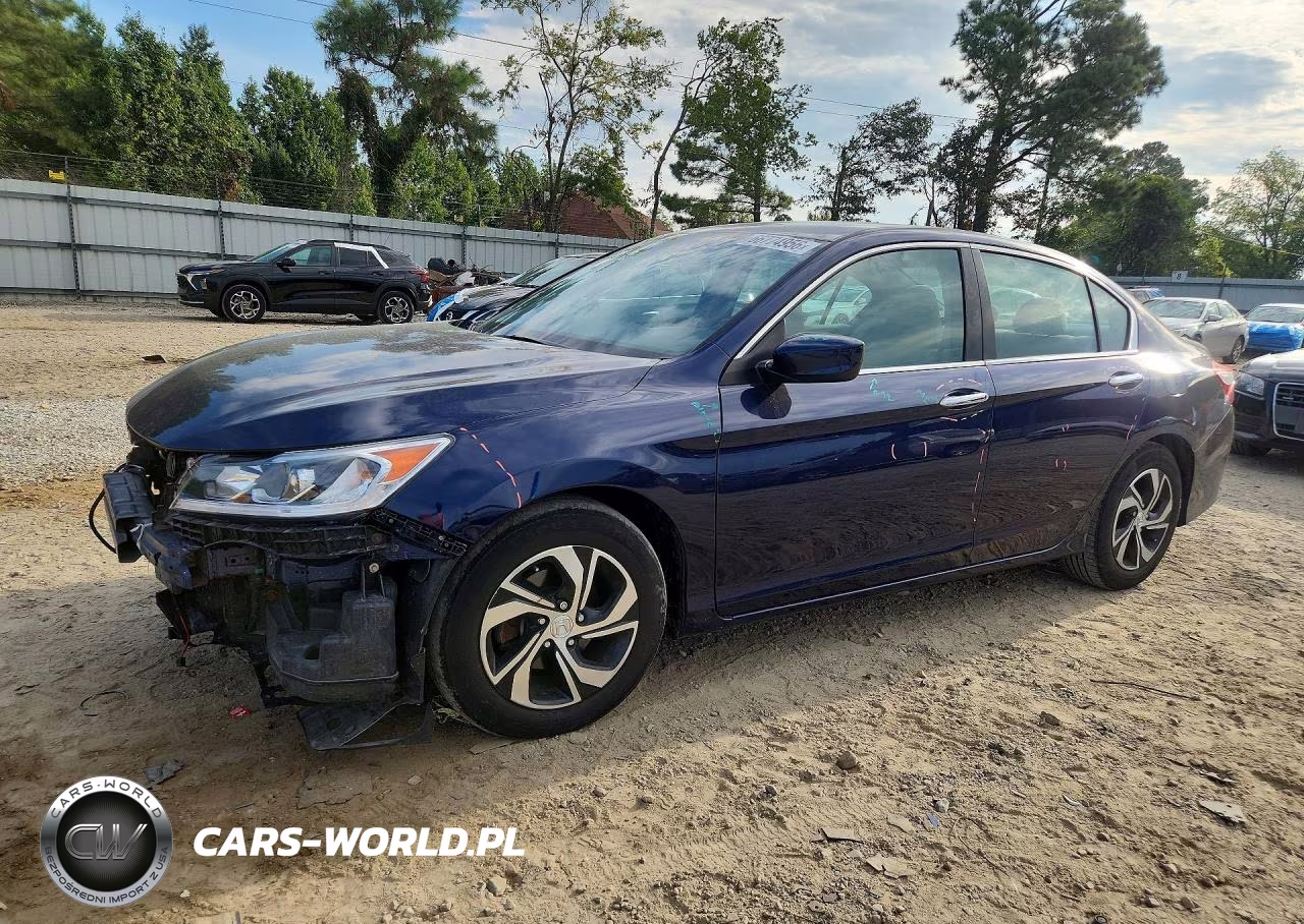 2017 Honda Accord Lx VIN:1HGCR2F37HA284508 - 1
