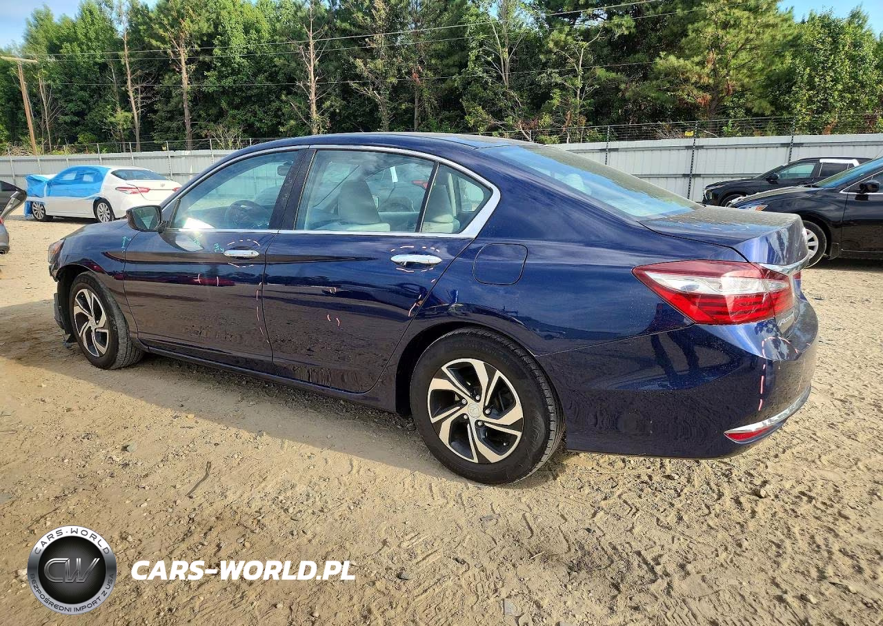 2017 Honda Accord Lx VIN:1HGCR2F37HA284508 - 2
