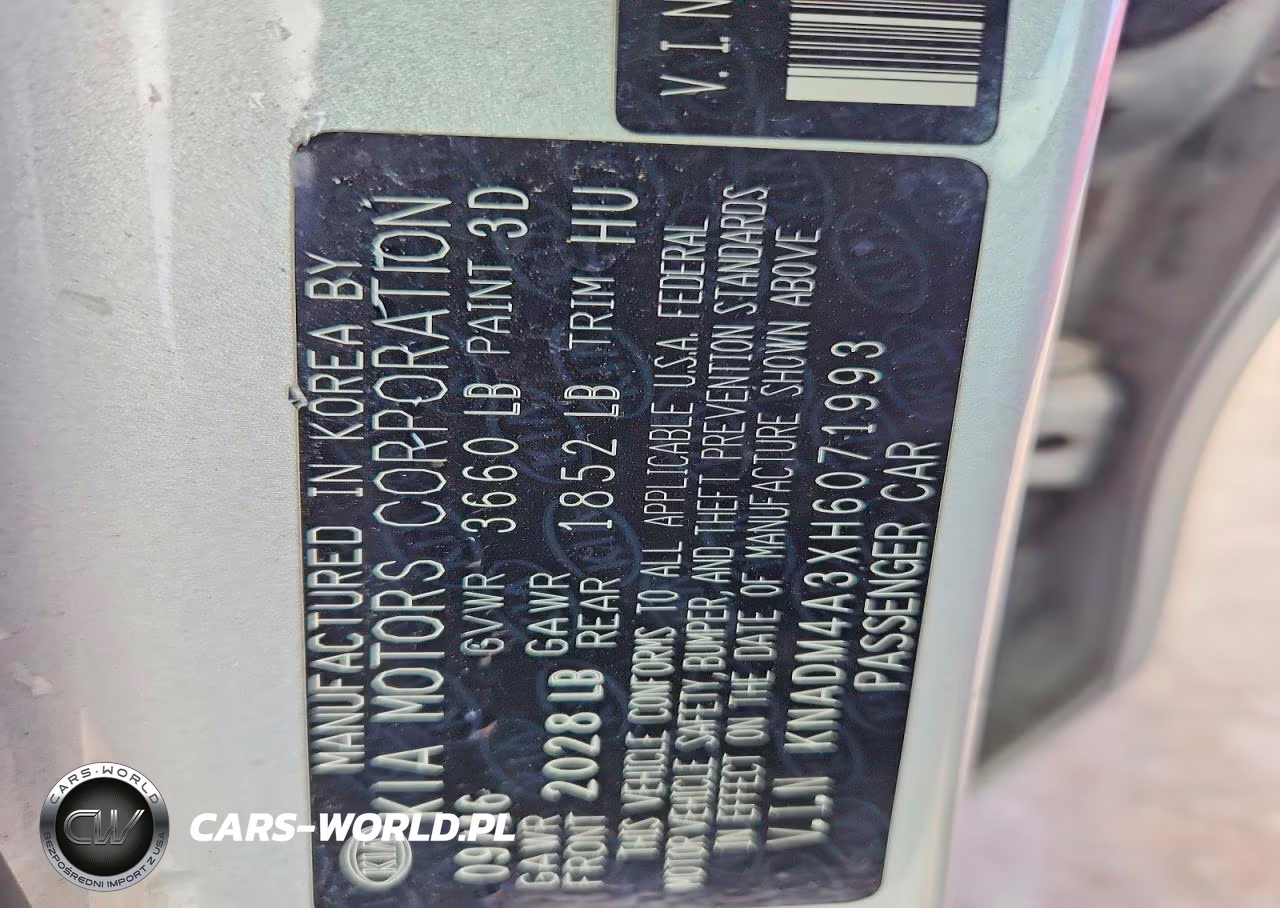 2017 Kia Rio Lx VIN:KNADM4A3XH6071993 - 12