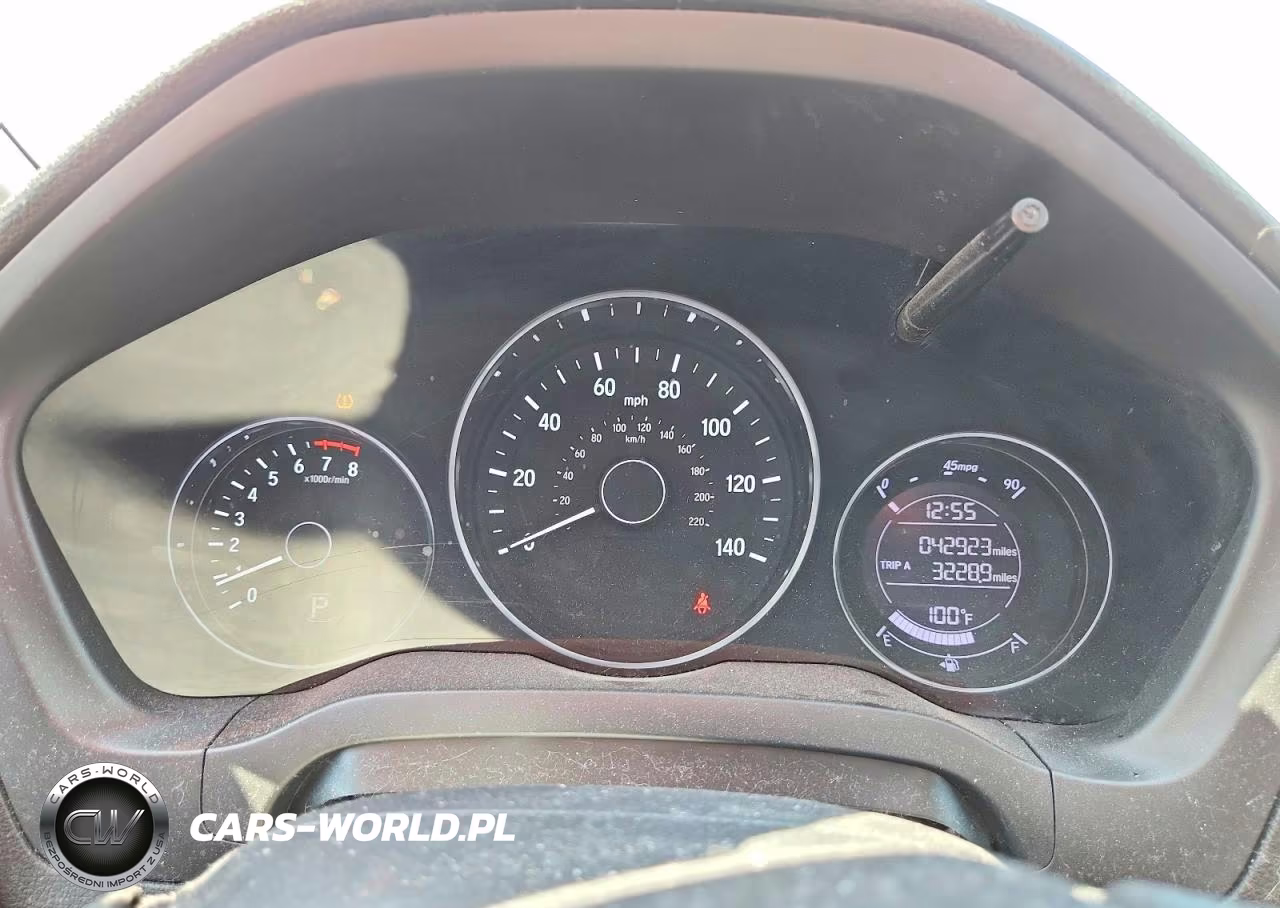2020 Honda Hr-V Lx VIN:3CZRU5H36LM713343 - 9