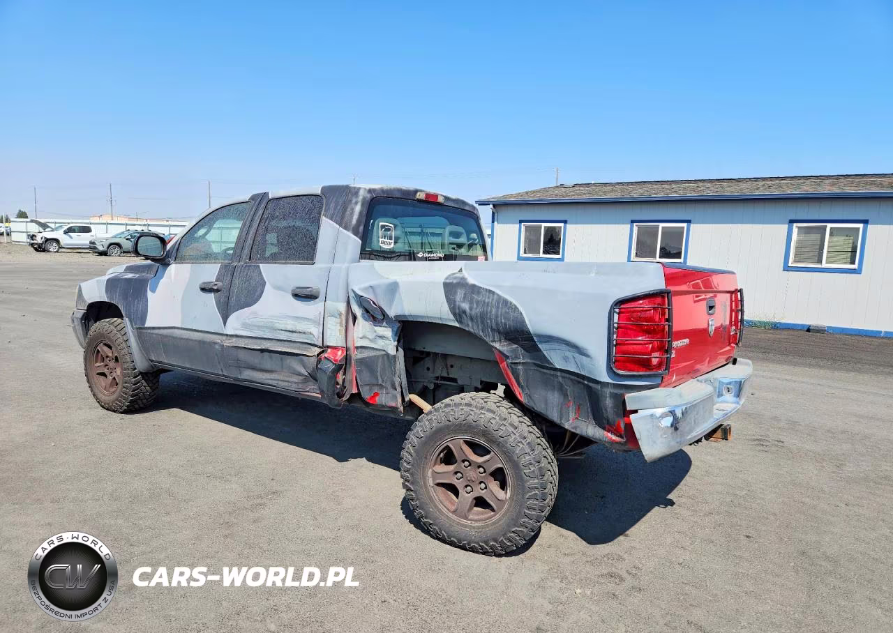 2005 Dodge Dakota Quad Slt VIN:1D7HW48N85S245901 - 2