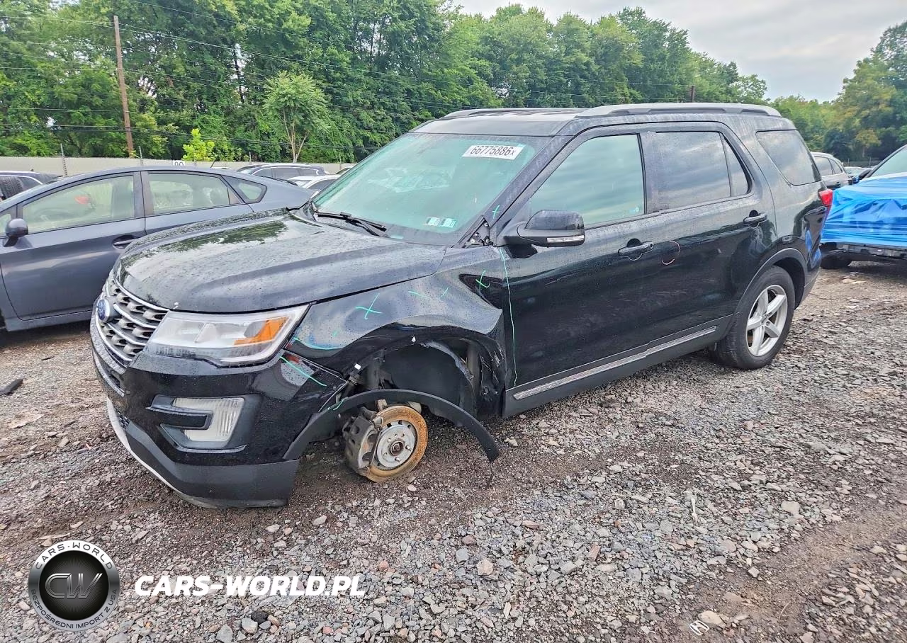 2017 Ford Explorer Xlt VIN:1FM5K8D80HGE40524 - 1