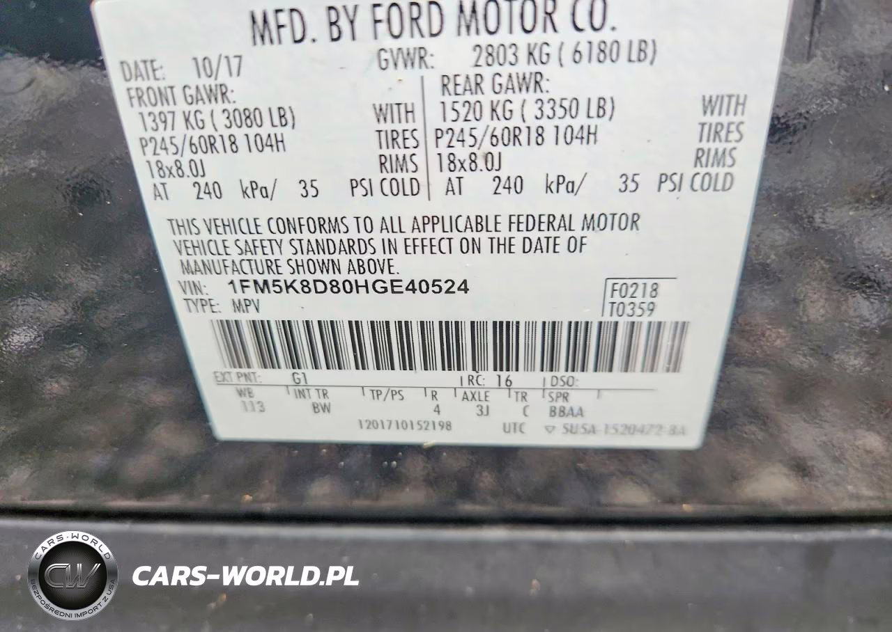 2017 Ford Explorer Xlt VIN:1FM5K8D80HGE40524 - 13