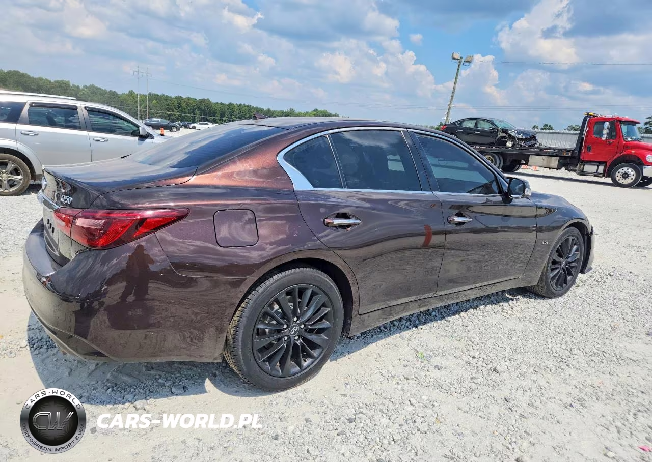2018 Infiniti Q50 3.0T Luxe VIN:JN1EV7AR5JM430634 - 3