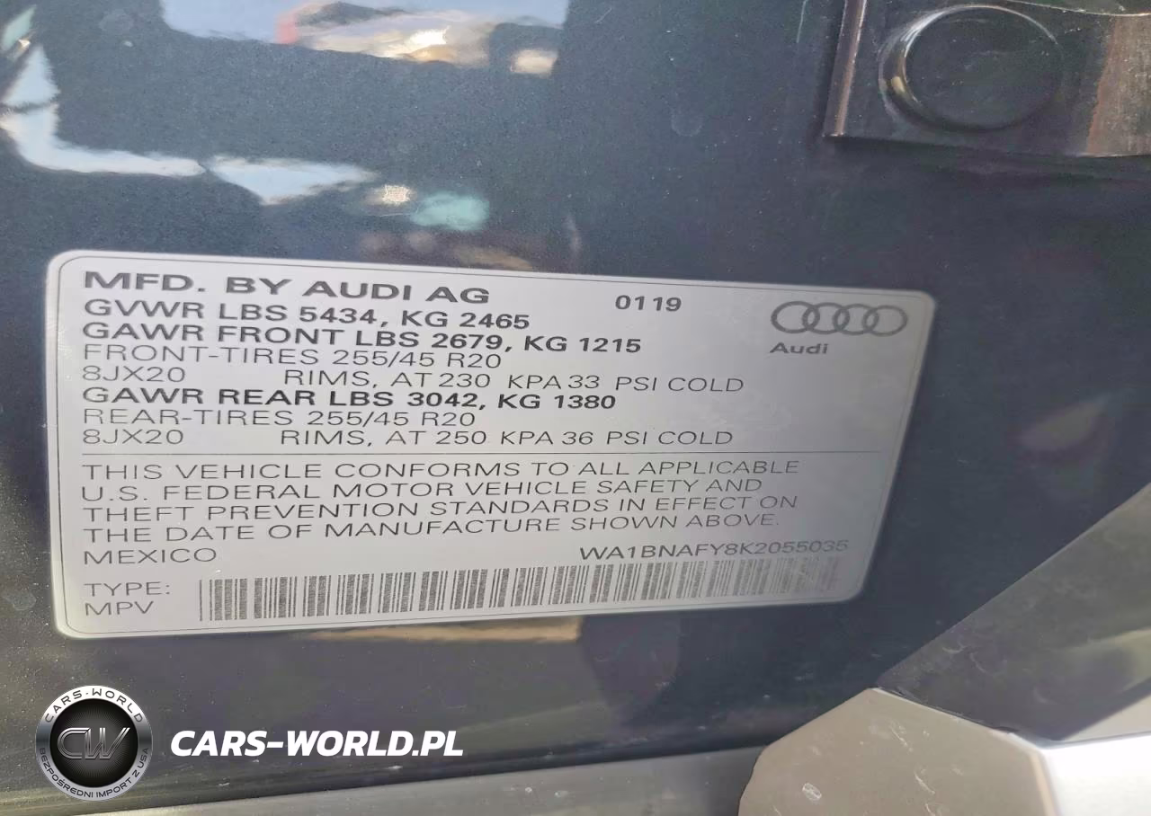 2019 Audi Q5 Premium Plus VIN:WA1BNAFY8K2055035 - 14