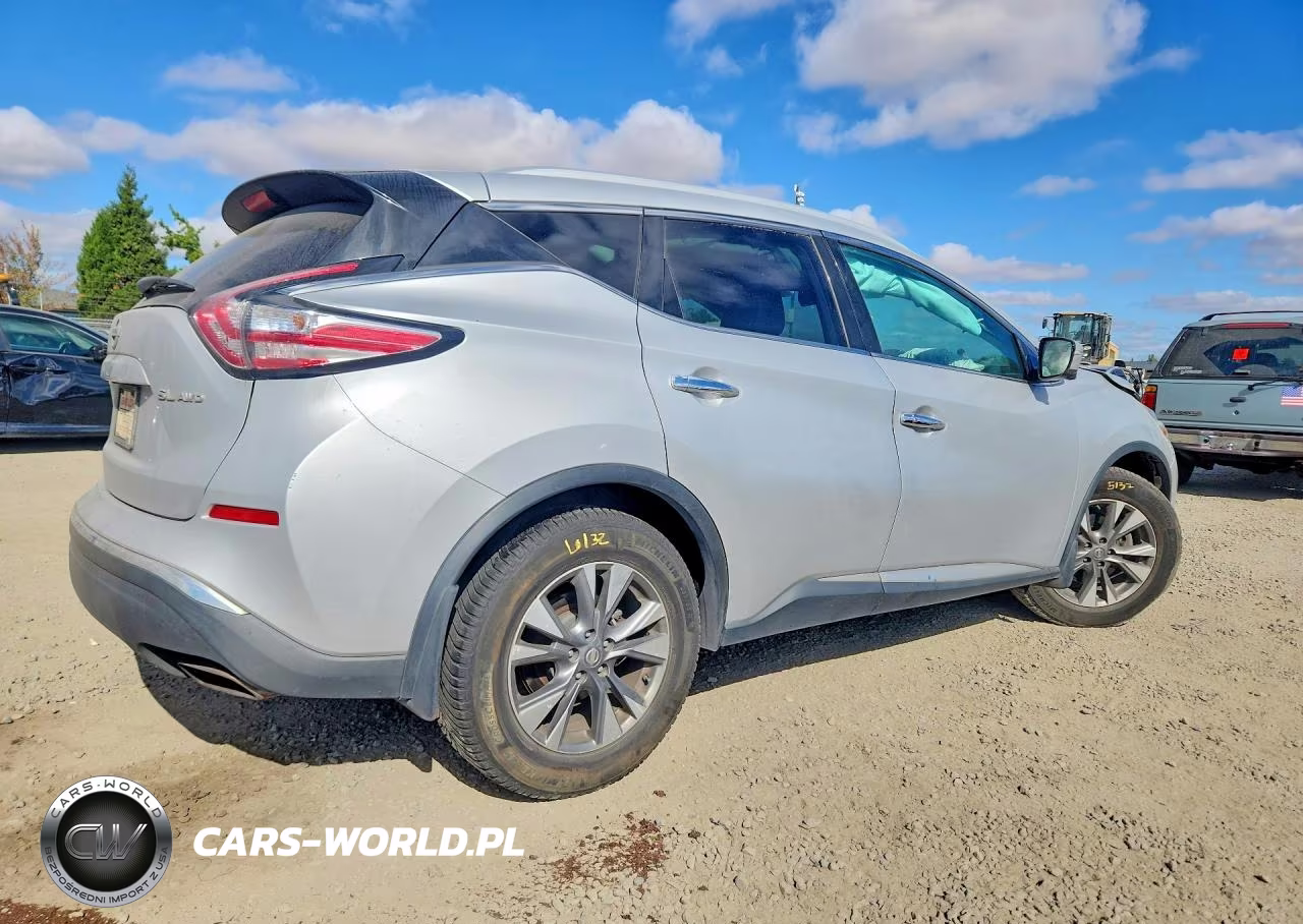 2015 Nissan Murano Sl VIN:5N1AZ2MH9FN245389 - 3