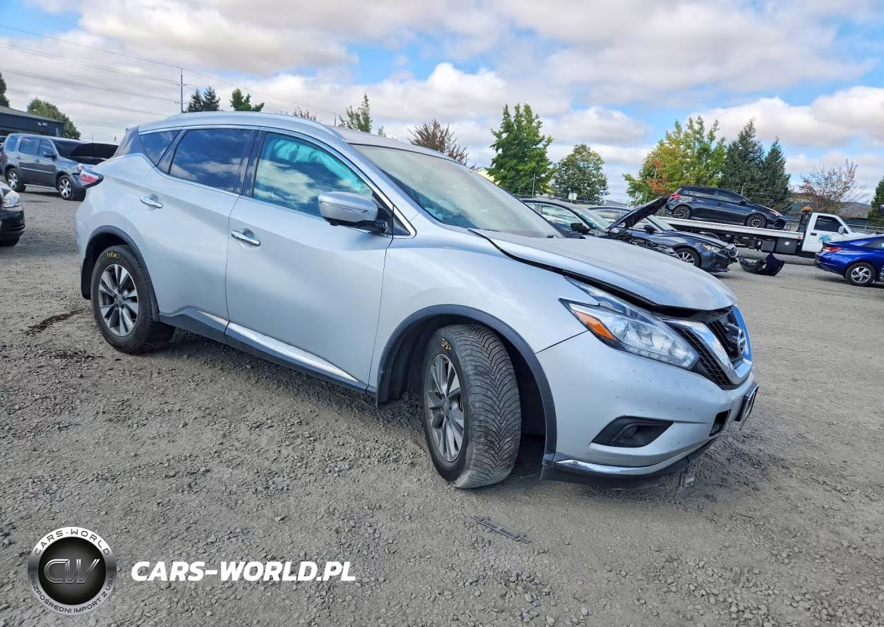 2015 Nissan Murano Sl VIN:5N1AZ2MH9FN245389 - 4