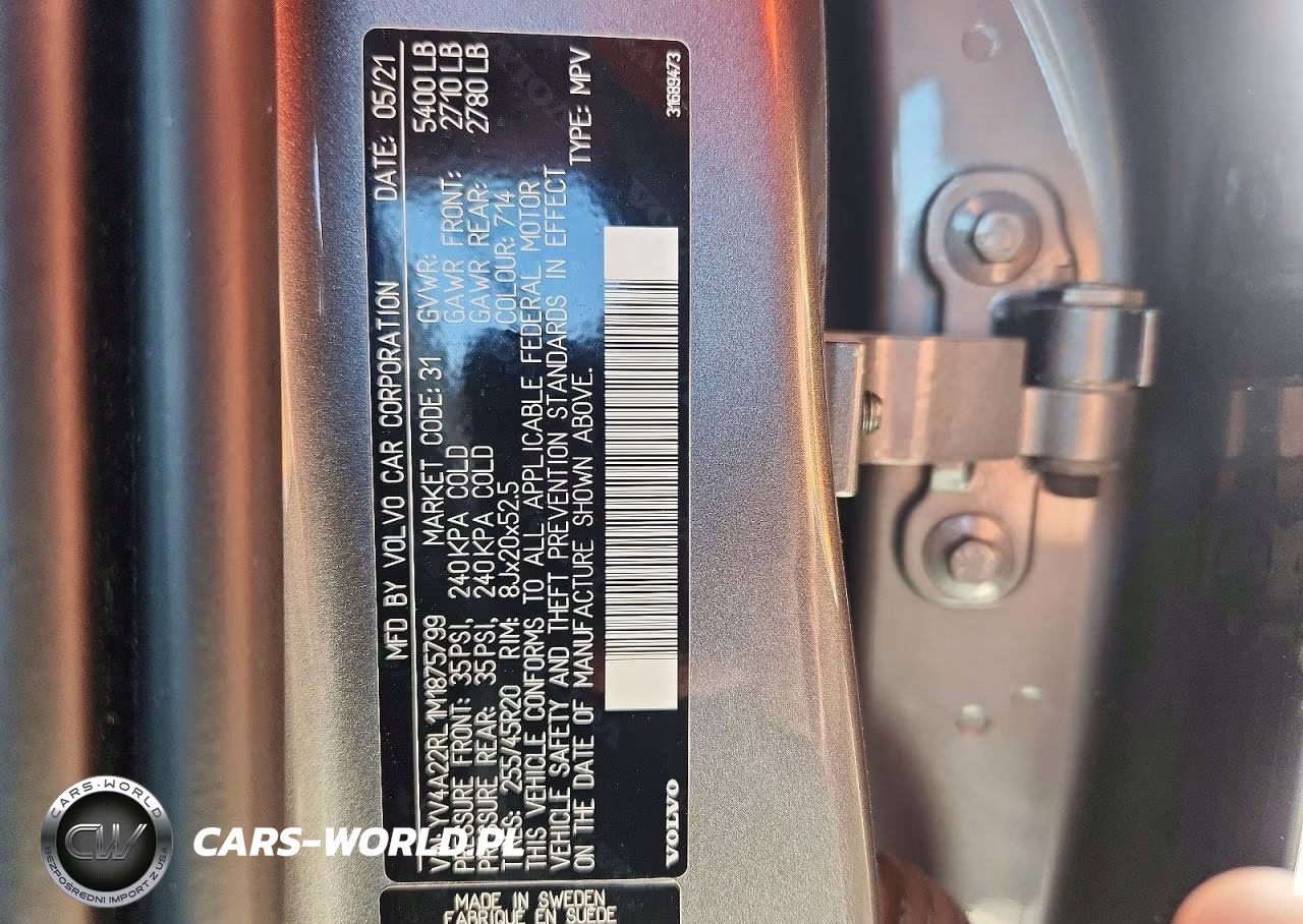 2021 Volvo Xc60 T6 Inscription VIN:YV4A22RL1M1875799 - 14