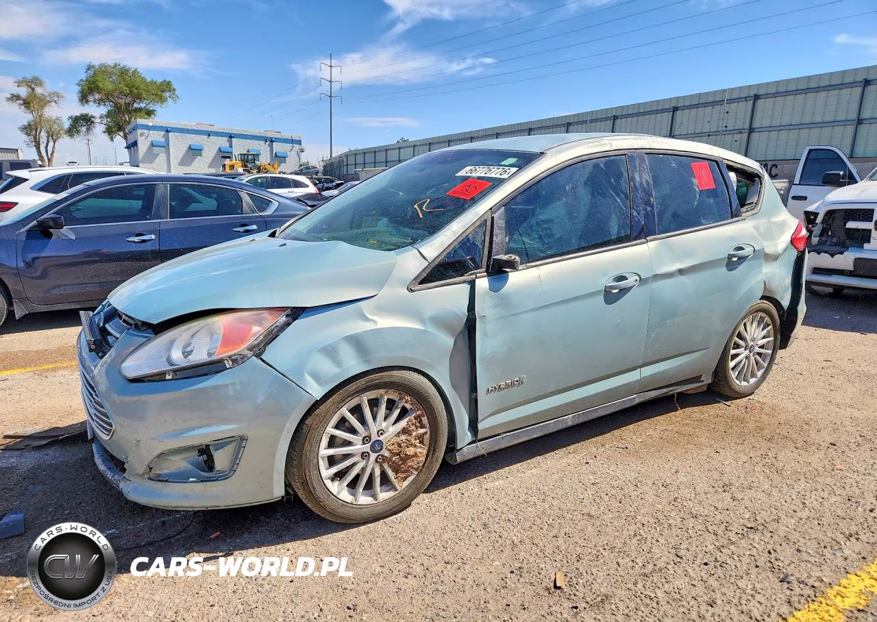 2014 Ford C-Max Se VIN:1FADP5AU6EL517682 - 1