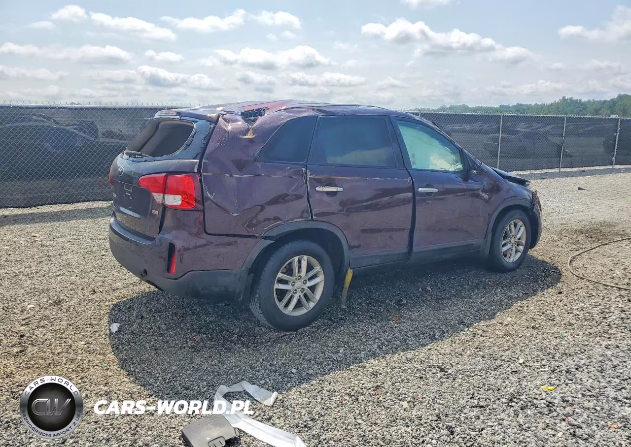 2015 Kia Sorento Lx VIN:5XYKT3A64FG633088 - 3
