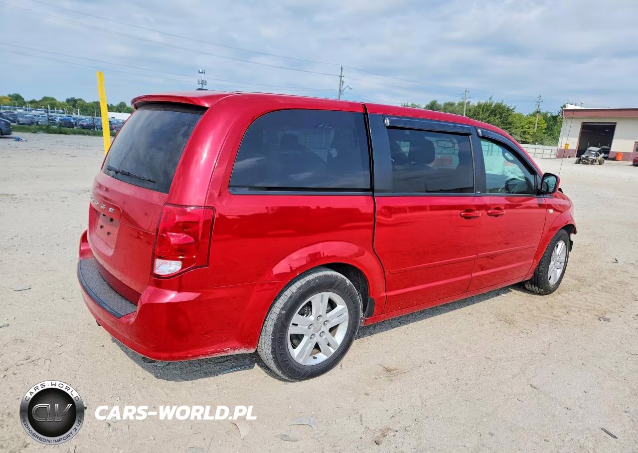 2014 Dodge Grand Caravan Sxt VIN:2C4RDGCG2ER308412 - 3
