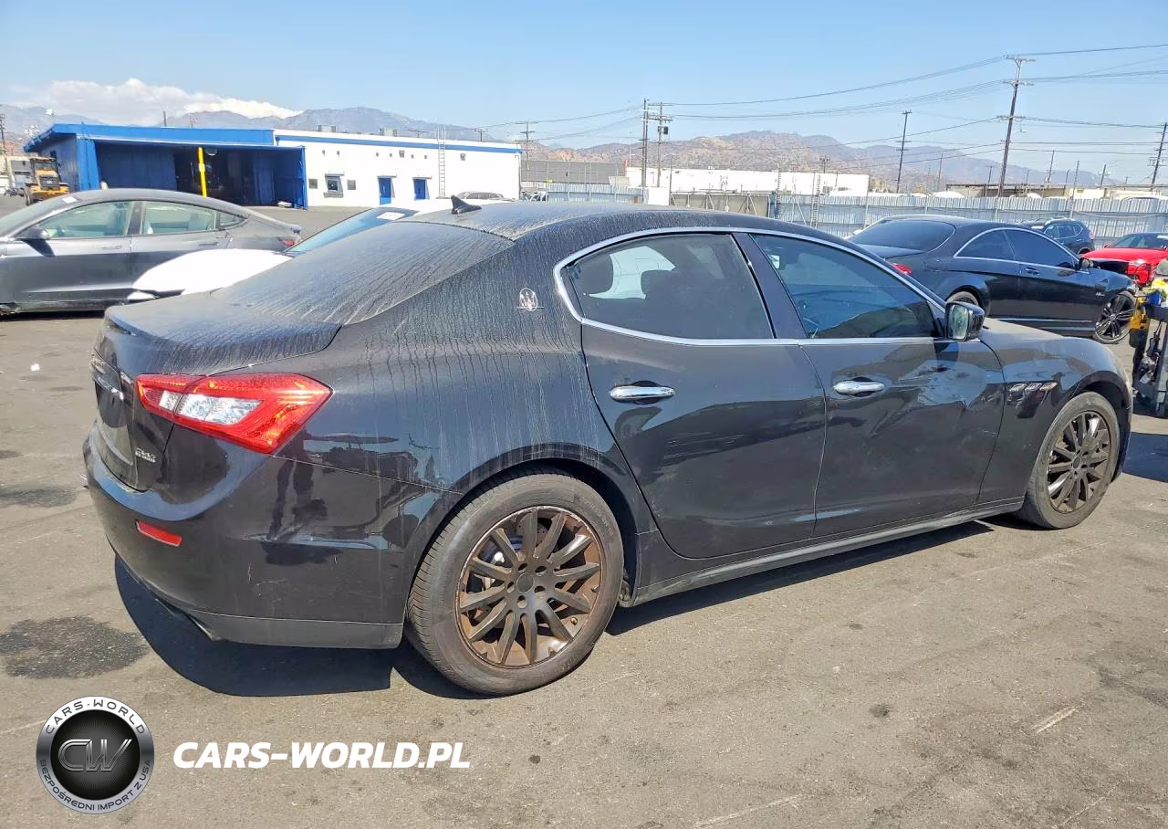 2014 Maserati Ghibli S VIN:ZAM57RTA7E1117842 - 3