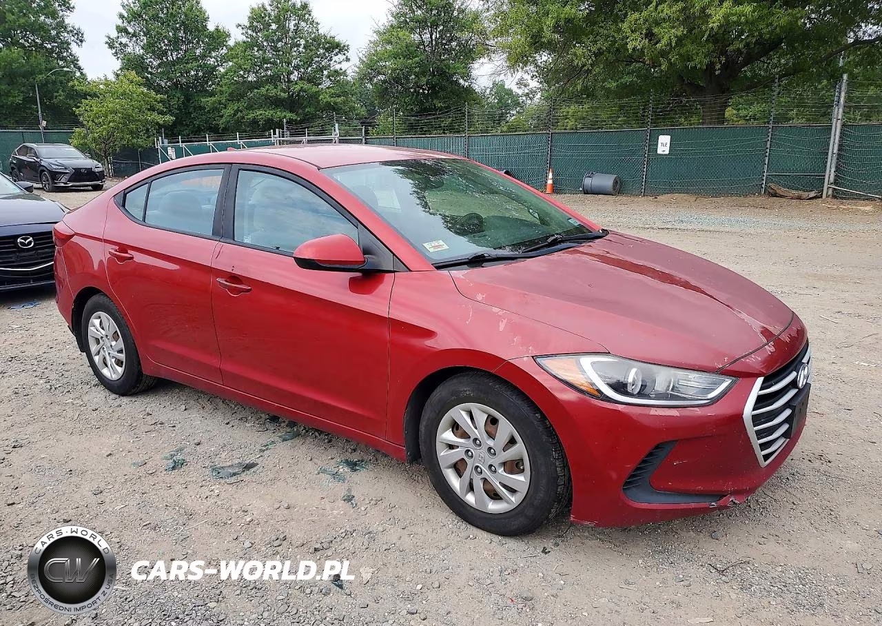 2017 Hyundai Elantra Se VIN:5NPD74LF7HH180340 - 4