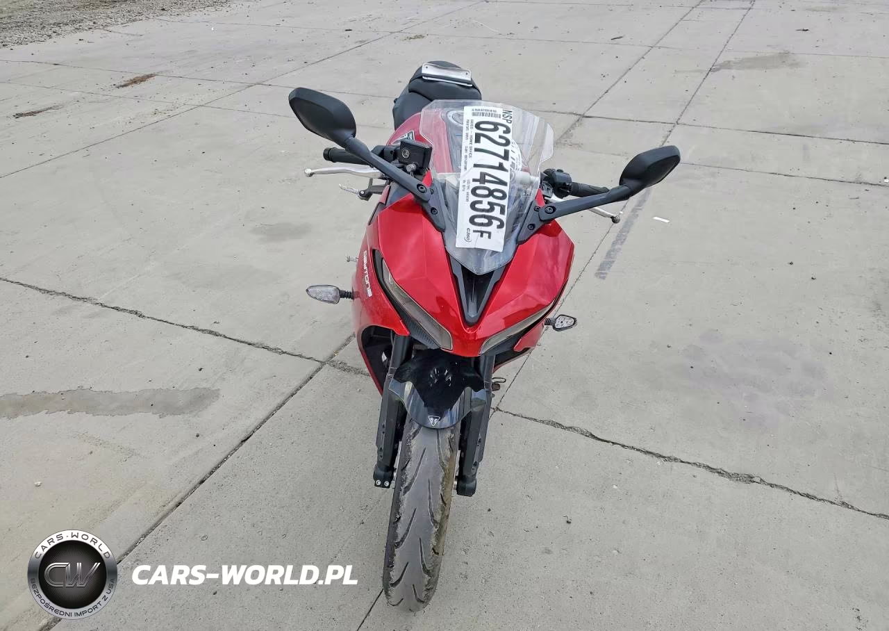 2025 Triumph Motorcycle Daytona 660 VIN:SMTL23UF0STCB7752 - 2