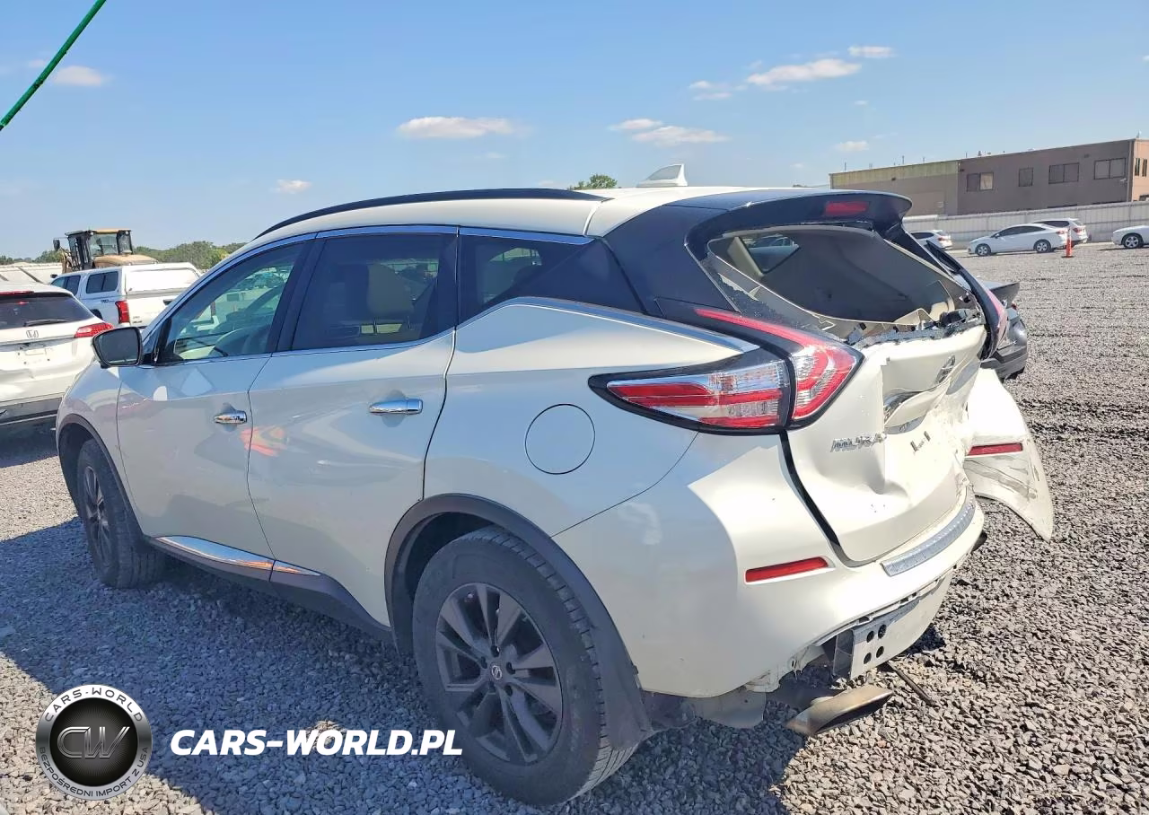 2017 Nissan Murano Sv VIN:5N1AZ2MG5HN203036 - 2